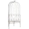 vidaXL Banc de jardin 95 cm Fer Marron antique