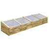 vidaXL Serre Bois de pin imprégné 200x50x35 cm