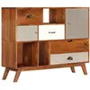 vidaXL Buffet 115x35x86 cm Bois solide d'acacia