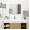 vidaXL Miroir mural 60x40 cm Verre