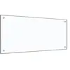 vidaXL Dosseret de cuisine Transparent 90 x 40 cm Verre trempé