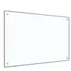 vidaXL Dosseret de cuisine Transparent 90x60 cm Verre trempé