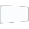 vidaXL Dosseret de cuisine Transparent 80x40 cm Verre trempé