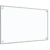 vidaXL Dosseret de cuisine Transparent 80x50 cm Verre trempé