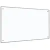 vidaXL Dosseret de cuisine Transparent 100x60 cm Verre trempé