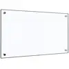 vidaXL Dosseret de cuisine Transparent 70x40 cm Verre trempé