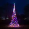 Fairybell LED Buiten Kerstboom voor in de vlaggenmast - 8 meter - 1500...