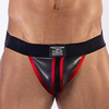 Jockstrap en néoprène Mister B Noir-Rouge rouge XS