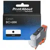 PrintAbout huismerk Inktcartridge BCI-6BK Zwart Geschikt voor Canon
