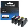 PrintAbout - Inktcartridge / Alternatief voor de Epson T061140 / 4 Kleuren
