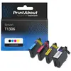 PrintAbout - Inktcartridge / Alternatief voor de Epson T13014010 / 4 Kleuren
