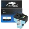 PrintAbout huismerk Inktcartridge 363 (C8774EE) Licht-cyaan Geschikt v...
