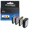 PrintAbout huismerk Inktcartridge 88XL (C9396AE) 4-kleuren Multipack H...