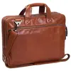 Chesterfield Manuel Leren Laptoptas - 15,4 inch - Cognac