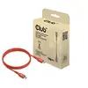 club3D USB-C-kabel USB 2.0 USB-C stekker 1.00 m Oranje CAC-1511