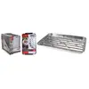 Set de 4 plats à griller 34x23x2,5cm