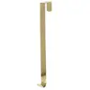 Christmas Decoration kerstkrans ophangen deurhanger - goud - 29,5 cm