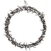Home & Styling H&S - Kerstkrans - Ring - Ø38cm - 300led - warm wit - 8 standen
