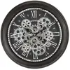 SEGNALE Horloge murale à mouvement ouvert 35 cm argent KO-KL5000130