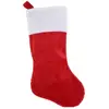 Christmas Decorations Decoratie kerstsok - rood - H43 cm - polyester -...