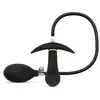 Anal Collection - Opblaasbare Buttplug met Pomp 8 cm - Zwart