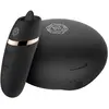Rosy Gold   Licking Stimulator met Luxe Oplaadcase   Zwart