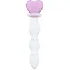 Gildo - No. 37 Glazen Dildo Hartvorm - 18 cm