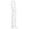 Gildo - No. 34 Getextureerde Glazen Dildo - 19 cm