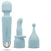EasyToys   Wand Collection Mini Wand Vibrator   Blauw