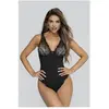 Christine   Body Pandora met open kruis   Zwart