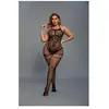 Christine Catsuit Curvy - Zwart