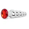 EasyToys Online Only Anale Plug met Edelsteen - Rood