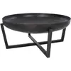 RedFire   Tornio   Zwart - Staal   Vuurschaal   Fire Pit   Stevig staa...