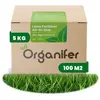 Gazonmest All-In-One (5kg, 100m2) - Voor een Diepgroen Sterk Gazon Zon...