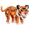 Toi-Toys Puzzle 3D tigre junior 31,5 cm mousse orange 121 pièces
