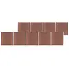 vidaXL Clôture de jardin WPC 1564x186 cm Marron