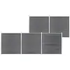 vidaXL Clôture de jardin WPC 872x186 cm Gris