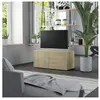 vidaXL Meuble TV Chêne sonoma 80x34x36 cm Aggloméré