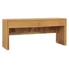 vidaXL Meuble TV 100x35x45 cm Bois de teck massif