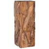 vidaXL Table d'appoint 30x30x80 cm Bois de teck solide