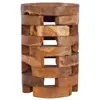 vidaXL Table de chevet 30x30x45 cm Bois de teck massif
