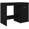 vidaXL Bureau Noir 100x50x76 cm Aggloméré