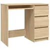 vidaXL Bureau Chêne sonoma 90x45x76 cm Aggloméré