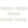 vidaXL Clôture à treillis 5 pcs Bois de sapin 180x30 cm