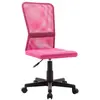 vidaXL Chaise de bureau Rose 44x52x100 cm Tissu en maille
