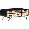vidaXL Table basse 100x50x40 cm Bois de manguier massif