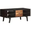 vidaXL Table basse 100x50x45 cm Bois de récupération massif
