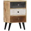 vidaXL Table de chevet 40 x 30 x 60 cm Bois de manguier massif