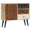 vidaXL Buffet 88 x 30 x 73 cm Bois de manguier massif
