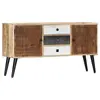 vidaXL Buffet 118 x 30 x 62 cm Bois de manguier massif